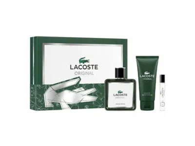 Lacoste Essential Gift Set For Men In Green