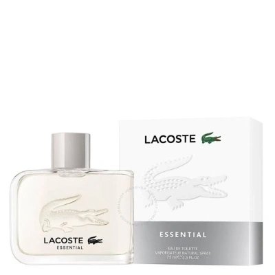 Lacoste Essential /  Edt Spray 2.5 oz (m) In Black