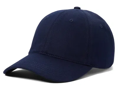 Lacoste Essentials Cotton Cap Caps Navy Blue: One Size