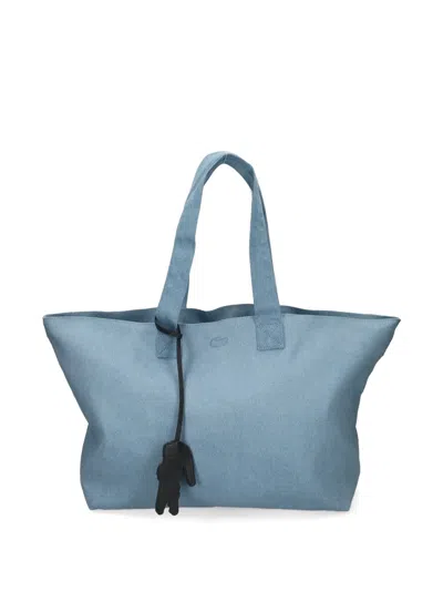 Lacoste Extra-large Summer Pack Tote Bag In Blue