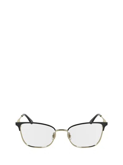 Lacoste Eyeglasses In Black / Gold