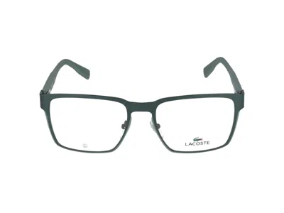 Lacoste Eyeglasses In Matte Green