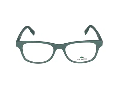 Lacoste Eyeglasses In Matte Green