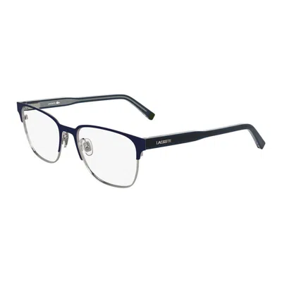 Lacoste Demo Rectangular Men's Eyeglasses L2297 275 54 In Black