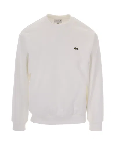 LACOSTE FELPA GIROCOLLO FLOUR