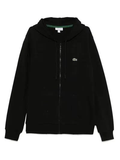 Lacoste Cleanly Tailored Neutrals Americane Clothing In Black