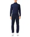 Lacoste Absorbent Twill Golf Pants - 42 In Navy Blue
