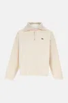 Lacoste Teddy Sweatshirt In Neutral