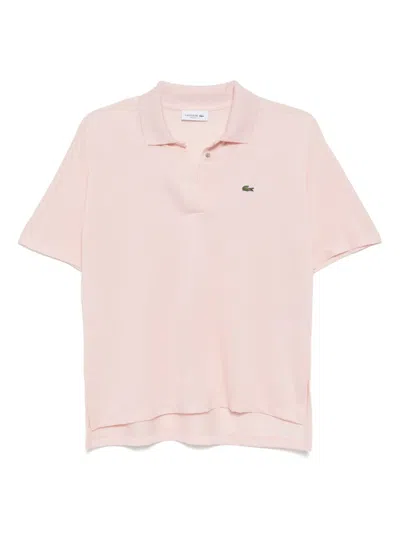 Lacoste Women's Relaxed Fit Piqué Polo In Pink