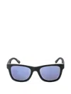 Lacoste Foldable Rectangle-frame Sunglasses In Multi