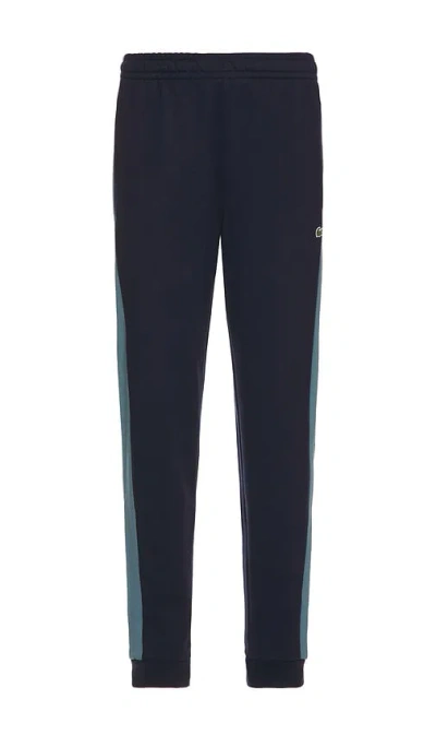 Lacoste Franchise Jogger In Blue