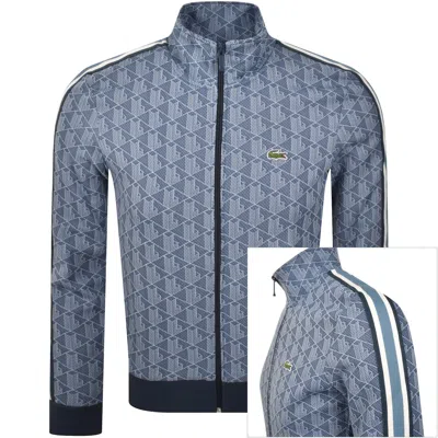 LACOSTE LACOSTE FULL ZIP SWEATSHIRT BLUE