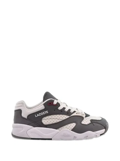 Lacoste Gaimer Logo-embroidered Sneakers In Black