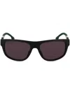 Lacoste Geometric-print Sunglasses In Black