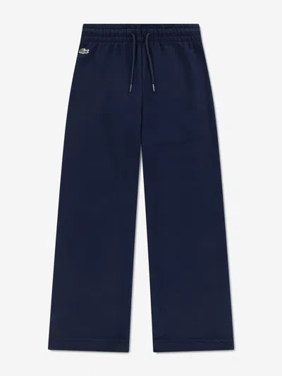 Lacoste Babies'  Girls Knit Pull On Pants In Black