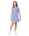 Lacoste Girls' Pique Dress - Big Kid In Purple