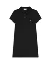 Lacoste Girls' Pique Dress - Little Kid In Black