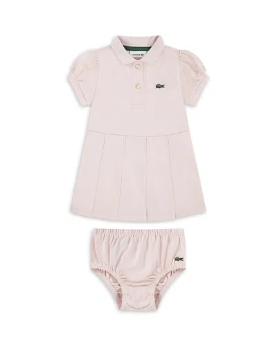 Lacoste Kids' Girls' Pleated Dress - Baby In Pink