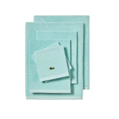 Lacoste Grand Slam 100% Cotton 6-piece Towel Set In Green