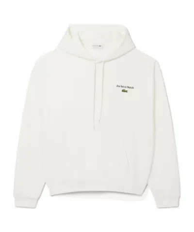 Lacoste Graphic Hoodie Sweater In Multi