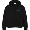 Lacoste Men's Loose Fit Print Hoodie - L - 5 In Black