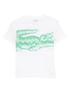 Lacoste Graphic-printed T-shirt In White