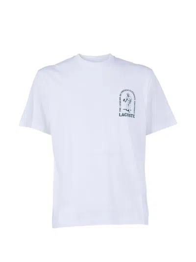 Lacoste Graphic T-shirt In White
