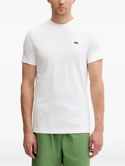 Lacoste Graphic-print T-shirt In White