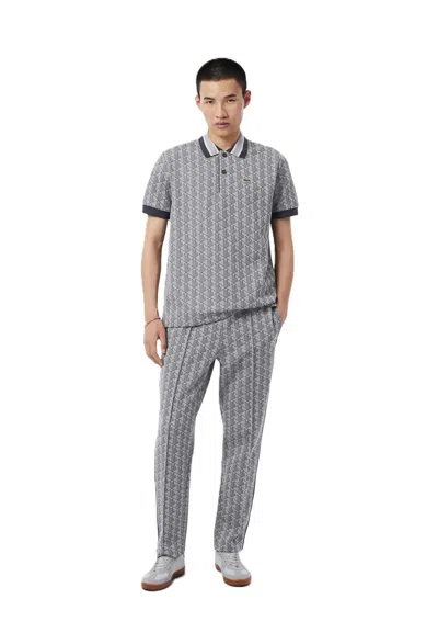 Lacoste Gray Paris Monogram Track Pants