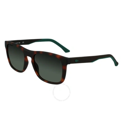 Lacoste Green Gradient Rectangular Men's Sunglasses L956s 230 55
