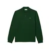 Lacoste Cotton Piquet Polo Shirt In Green