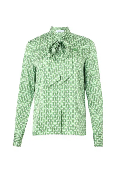 Lacoste Green Regular Fit Detachable Shirt
