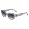 Lacoste Grey Gradient Cat Eye Ladies Sunglasses L6013s 035 54