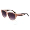 Lacoste Grey Gradient Cat Eye Ladies Sunglasses L985s 681 59