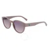 Lacoste Grey Gradient Oval Ladies Sunglasses L6000s 038 51