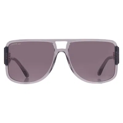 Lacoste Grey Navigator Unisex Sunglasses L6056s 035 59 In Purple