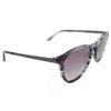 Lacoste Grey Round Unisex Sunglasses L708s 035 50 In Grey