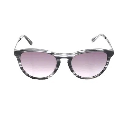 Lacoste Grey Round Unisex Sunglasses L708s 035 50 In Purple