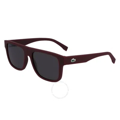 Lacoste Grey Square Men's Sunglasses L6001s 603 56 In Black