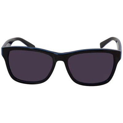 Lacoste Grey Square Unisex Sunglasses L683s 006 55 In Black