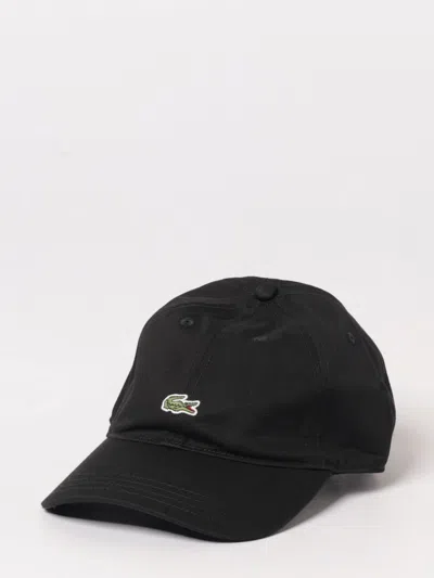 Lacoste Hat Men  In Black