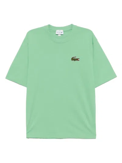 Lacoste Heavy Badge T-shirt In Green
