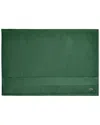 Lacoste Heritage Antimicrobial Bath Mat In Green