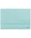 Lacoste Heritage Antimicrobial Bath Mat In Mint