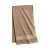 Lacoste Heritage Antimicrobial Bath Sheet In Sand