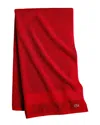 Lacoste Heritage Antimicrobial Bath Towel In Multi