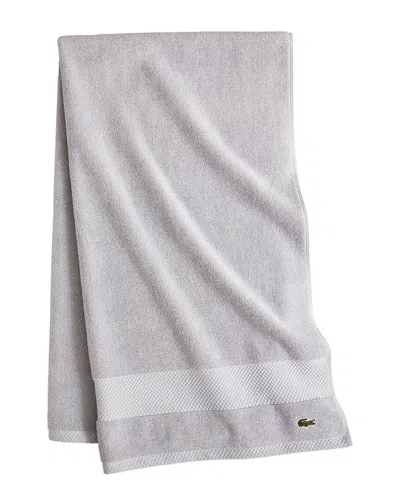 Lacoste Heritage Antimicrobial Bath Towel In Multi