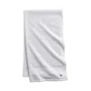 Lacoste Heritage Antimicrobial Bath Towel In White