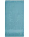 Lacoste Heritage Antimicrobial Hand Towel In Blue