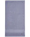 Lacoste Heritage Antimicrobial Hand Towel In Blue